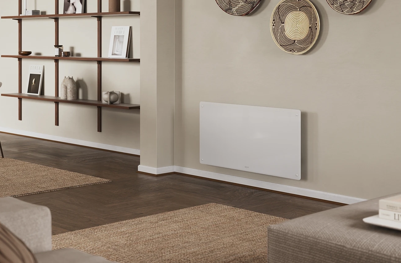 Bluetooth Heaters with glass front